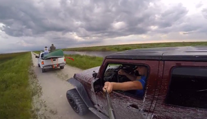 Selfie Fail im Jeep Selfie Fail im Jeep