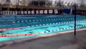 Wenn ein Schwimmbad zum Wellenbad wird