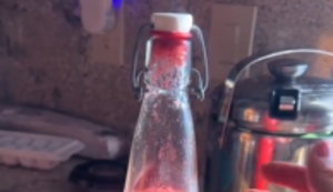 Mal schnell die Flasche öffnen