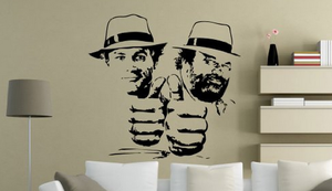 Bud Spencer und Terence Hill Wandtattoo