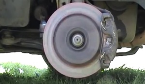 Bremsscheibe entfernen