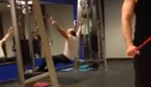 Neulich im Fitnessstudio