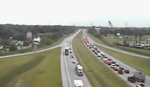 Mit dem Rückwärtsgang unterwegs