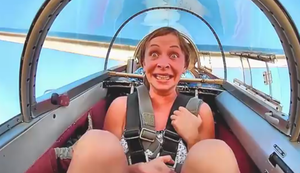 Mal einen Looping fliegen