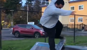 Fette Tricks auf dem Skateboard