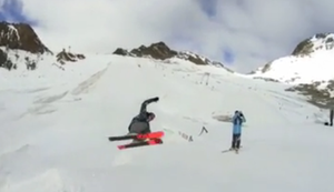 Highfive auf der Skipiste