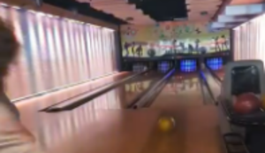 Fauler Bowlingspieler
